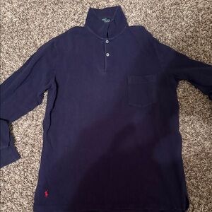 Polo by Ralph Lauren Dark Blue Long Sleeve Shirt